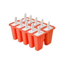 yuehao diy silicone mould popsicle molds 10 pieces silicone ice molds tray mold reusable easy ice maker tools