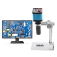 thumbnail image 4 of Cámara De Microscopio De Video Industrial Fhd 48Mp 1080P 60Fps Tf Cámara De Aumento Compatible Con Usb / Hdmi Con Lente 120X Para Mantenimiento De Reparación De Pcb (Ee. Uu. / Ue / Reino Unido) Speravity TO005434-03, 4 of 7
