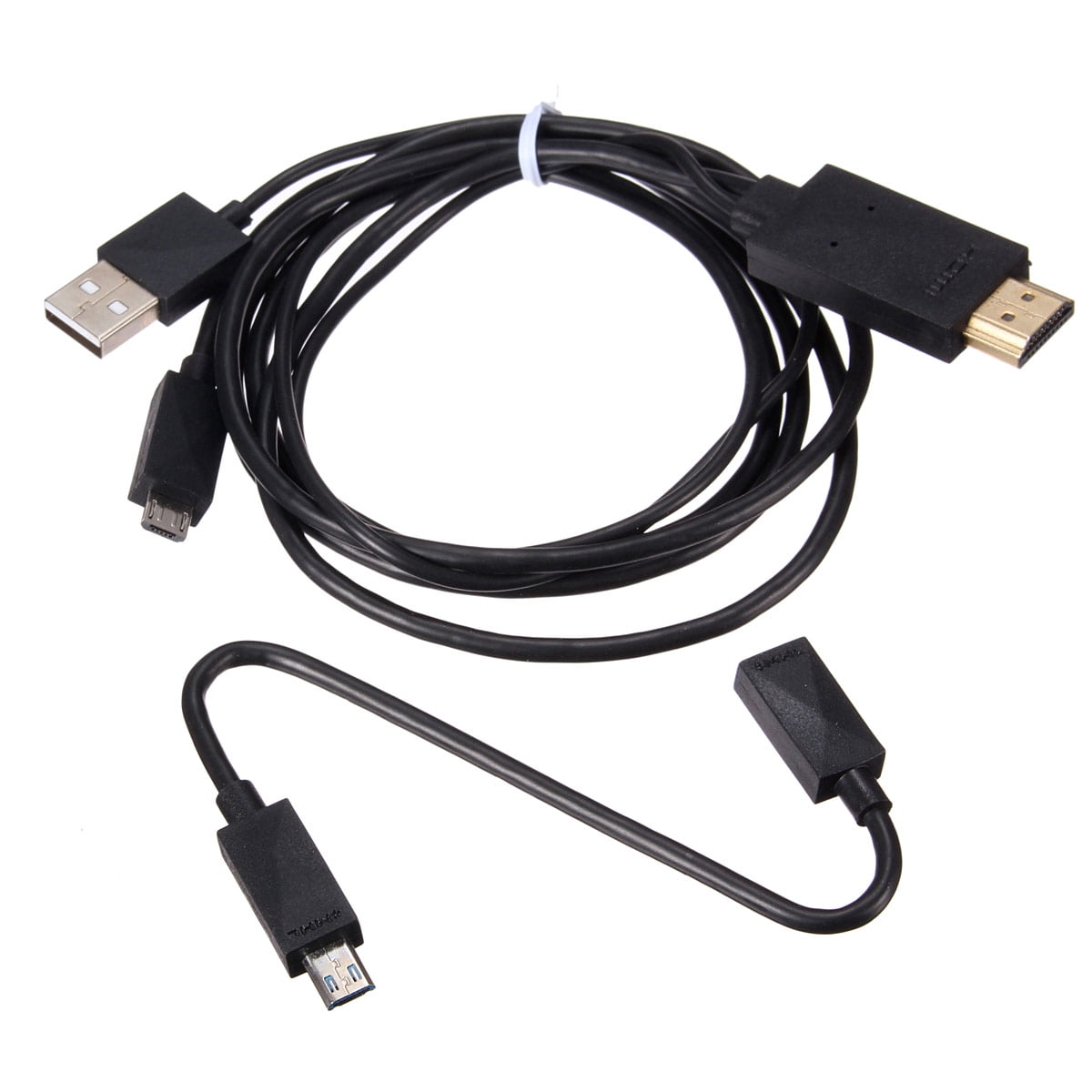 FYL 3M MHL Micro USB to HDMI HDTV Coverter Cable Adapter Connector For HTC One M7 M8 