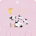 thumbnail image 4 of Inktastic Jumping Sheep Girls Toddler Dress, 4 of 5
