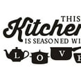 thumbnail image 4 of PVC Wall Stickers Home Art Decor Removable Dining Room Kitchen English Words Wall Window Decals, 4 of 9