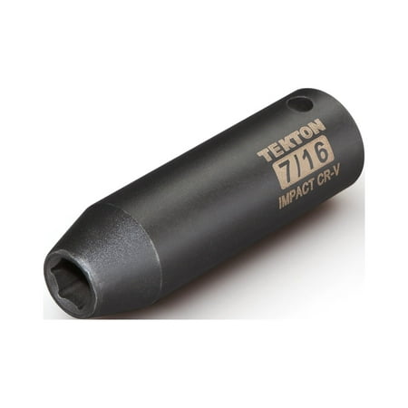 UPC: 0020209477854 | TEKTON 1/2 Inch Drive x 7/16 Inch Deep 6-Point Impact Socket | 47785