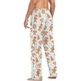 thumbnail image 5 of HPINK-T Xmas Gingerbread Man Cookies Pajama Pants for Men Pajama Bottoms Mens Pjs Sleep Lounge Pants with Pockets, 5 of 7