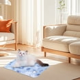 thumbnail image 5 of Self-Cooling Pet Mat for Dogs & Cats - Summer Cooling Pad with Ice Gel Technology, Portable & Washable Dog Bed for Crate, Travel & Home, Heat Relief for All Breed Sizes, 5 of 9