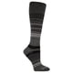 thumbnail image 1 of Calcetines de compresión Dr. Scholl's para mujer, altos hasta la rodilla, negro/gris, 1 of 4