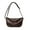 Coffee, variant on FENOHREFE Women Casual Shoulder Bag Solid Color Messengers Bag PU Leather Crossbody Bag Simple Dumpling Bag for Daily Travel Work