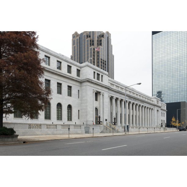 Print Exterior. The Robert S. Vance Federal Building And U.S