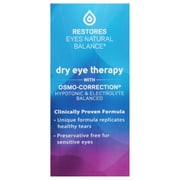 TheraTears Dry Eye Therapy Lubricating Eye Drops, Preservative Free, Daily Use, 30 Single-Use Vials