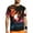 2, variant on T Shirt For Men Gym T-Shirt For Men Watercolor Sunset T-Shirts Popular Gradient Ombre Summer Tees O