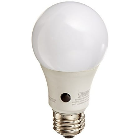 

Feit Electric BPA800/850/DD/LED Electric Built-in Photocell Dusk Till Dawn Non-Dimmable Led Light Bulb 9.5 W 120 V 800 Lumens