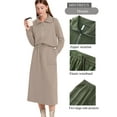 thumbnail image 3 of MINTREUS Women's 2 Piece Skirt Sets Fall Knit Long-Sleeved Zipper Top Lounge Travel Outfits Winter Clothing, 3 of 7