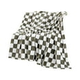 thumbnail image 2 of Checkered Flannel Blanket, Plaid Throw Blanket Soft Fleece Bedding for Couch, Bed, and Home Decor, Gifts for Valentine's Day, 2 of 9