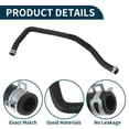 thumbnail image 4 of Manguera del radiador Unique Bargains, manguera de calefacción del radiador, manguera de salida del radiador No. CN116B851AF/1788453 para Ford EcoSport 2014, tubo de agua de goma negra 1 Pc, 4 of 6