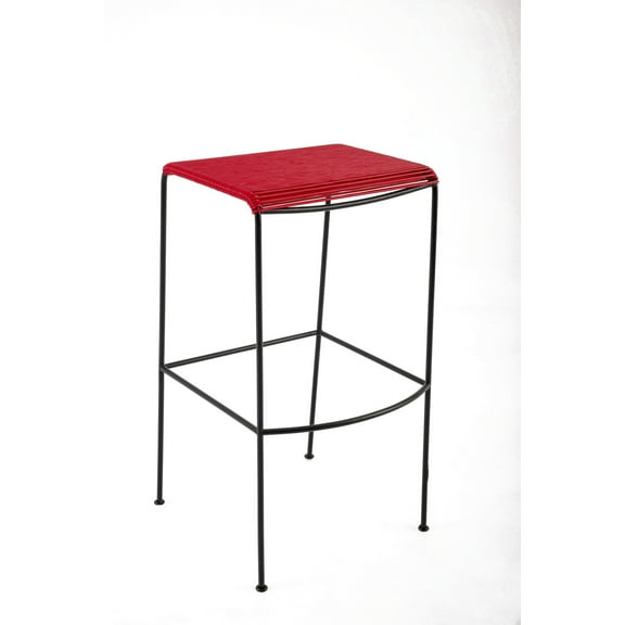LA SILLA ACAPULCO Monolito Acapulco Bar Stool - Red