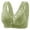 Green, variant on Plus Size Bra for Women, Womens Push Up Bra, Women's Thin Lace Patchwork Front Closure Wireless Push Up Breathable Comfortable Daily Bras Pink,50/115D