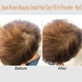 thumbnail image 3 of Polvo de relleno Joan Rivers Beauty Great Hair Day para adelgazar parches capilares Enmascarar la pérdida de cabello Rojo, 3 of 4