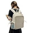 thumbnail image 5 of Hzzsbu Ita Bag Clear Backpack Heavy Duty PVC Transparent Backpack Multiple Pockets Bookbag for Concert Work Security Travel Festival, 5 of 7