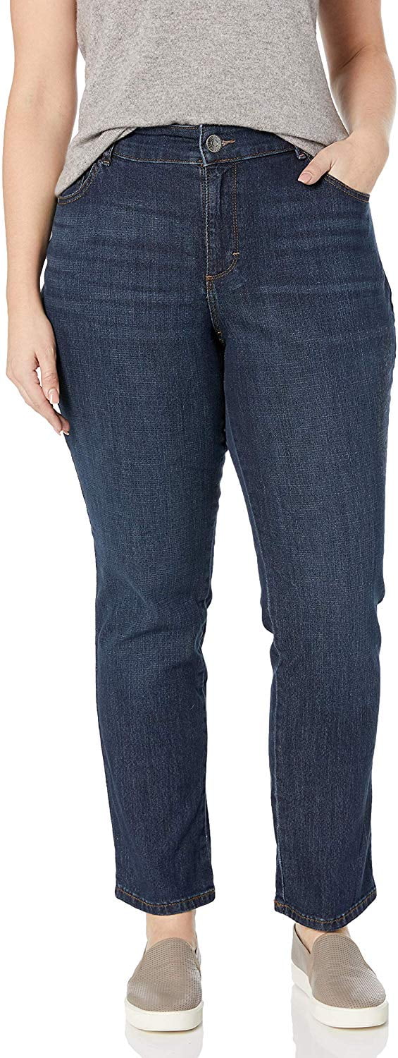 women's plus size relaxed fit jeans