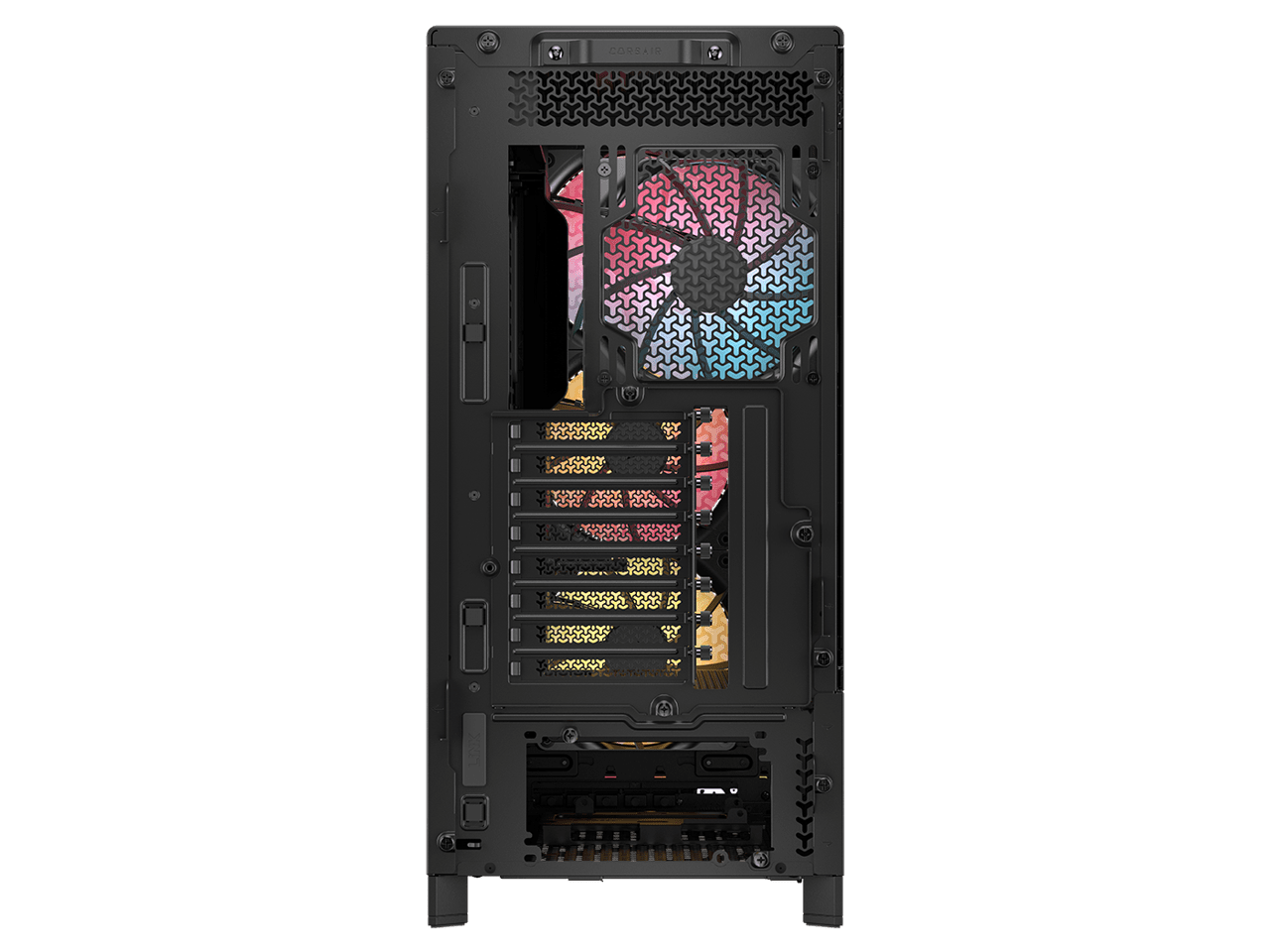 CORSAIR FRAME 5000D RS ARGB Modular High Airflow Mid-Tower PC Case, Black – Fully Customizable Design –  InfiniRail™ Fan Mounting System – Fits Multiple 360mm Radiators or a 420mm Radiator – Reverse M
