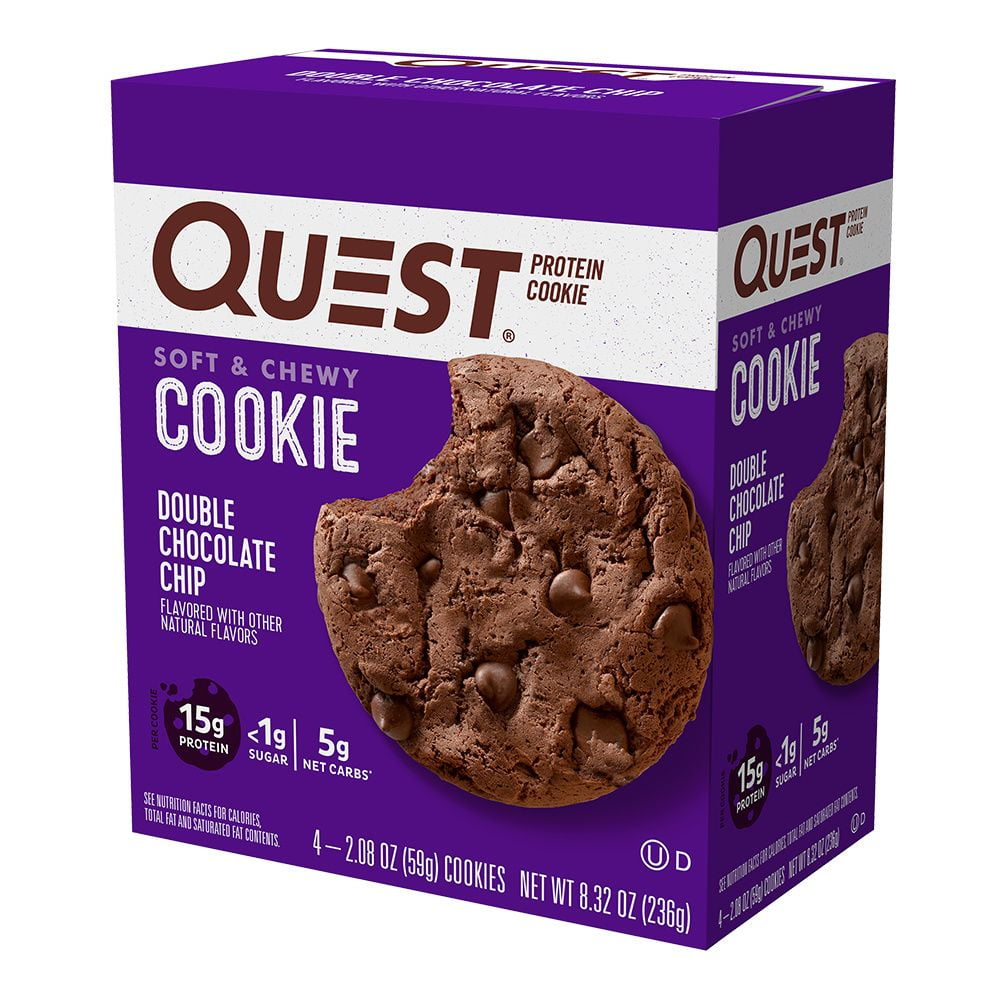 Quest Nutrition Quest Protein Cookie - 4pk Double Chocolate Chip