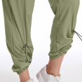 thumbnail image 6 of Tittly Baggy Pants Lounge Pants Women Teen Girls Bottom Sweatpants Baggy High Waist Elastic Jogger Pants Drawstring Athletic Pants Y2K Preppy Pants Sweatpants Women Womens Pants Green L, 6 of 6