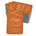 thumbnail image 1 of Inkdotpot Étiquettes en Papier Argentées Réelles Happy Diwali, Lot de 100, 1 of 6
