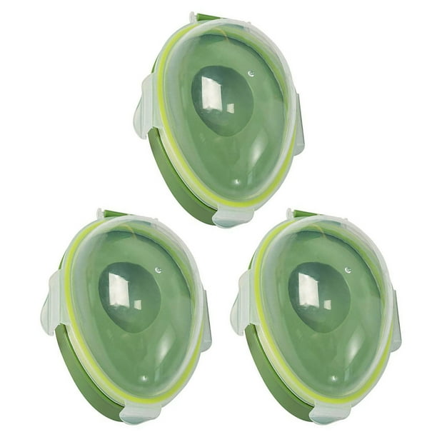 3 soportes profesionales para aguacates, resistentes al desgaste, prácticos contenedores para aguacates.