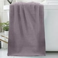 thumbnail image 6 of 29.5x12.9in Cotton Bath Towel - Oversized Soft Absorbent Towel for Shower Spa(Gray), 6 of 6