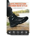 thumbnail image 4 of SKIUHS Men's High-Top All-Season Safety Boots – Lightweight, Durable, Comfortable, Slip-Resistant,Impact/Puncture Resistant Work Boots, 4 of 7