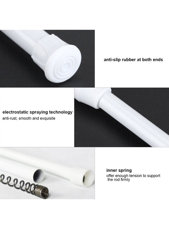 Shower Curtain Tension Rods in Shower Curtain Rods