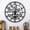 C, variant on Large Wall Clock,24inch Metal Wall Clocks,Quality Quartz Movement Roman Numerals Clock for Living Room Bedroom Kitchen Decor,Silent Oversize Clock