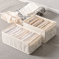 thumbnail image 3 of ziplock bag storage organizer,Storage Clothes Compartment Storage Mesh Compartment Drawer Bag Trouser Box Box Housekeeping & Organizers, 3 of 4