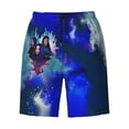 thumbnail image 5 of Descendants Characters Men's Beach Shorts Swim Trunks Casual Quick Dry Board Shorts Swimwear Pants with Mesh Lined and Pockets, 5 of 8