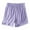 Purple, variant on Itsame Womens Lightweight Shorts Pockets Women Walk Short Pants Purple Size 2XL