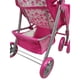 thumbnail image 3 of Carriola para Muñeca Accesorio The Baby Shop con llantas soft eva anti-ruido y resistentes Rosa -, 3 of 4