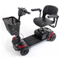 thumbnail image 1 of Journey Adventure Mobility Scooter, Electric Motorized Travel Scooter, Red, 1 of 7