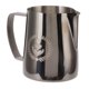 thumbnail image 2 of Jarra de espuma de acero inoxidable 304, taza de flores, espumador de leche y café, boca puntiaguda de 600ml, color negro, 2 of 5
