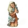 Roman Mother Mary Christmas Nativity Figurine - 16" - Brown and Blue
