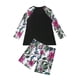thumbnail image 4 of Traje de baño de 2 piezas para mujer, trajes de baño para mujer, trajes de surf de manga larga para mujer, shorts de buceo con almohadillas en el pecho y sin soportes de acero, trajes de baño conserva, 4 of 4