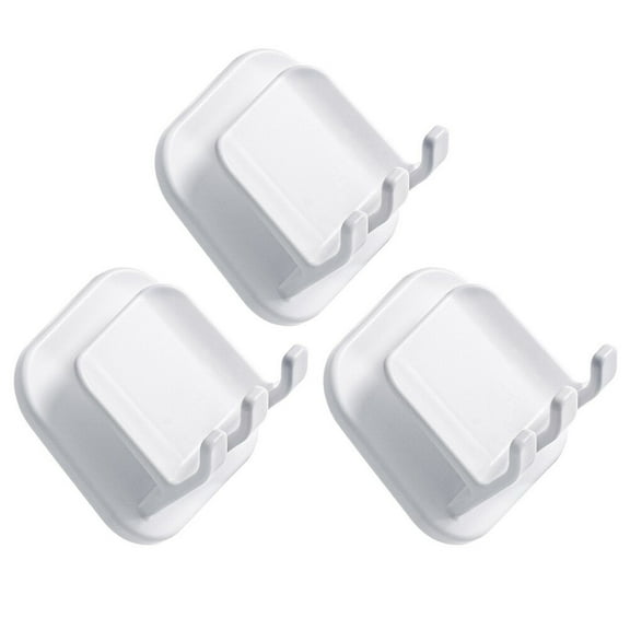 MUSEYA Toothbrush Draining Rack PP Hygienic for Home Users in Bathroom Use 3pcs