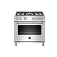 thumbnail image 3 of Bertazzoni 36" Master Series range - Electric oven - 5 aluminum burners - MAST365DFMXE, 3 of 8