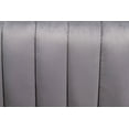 thumbnail image 5 of Chic Home Warhol Club Chair Velvet Upholstered Channel-Quilted, 5 of 8