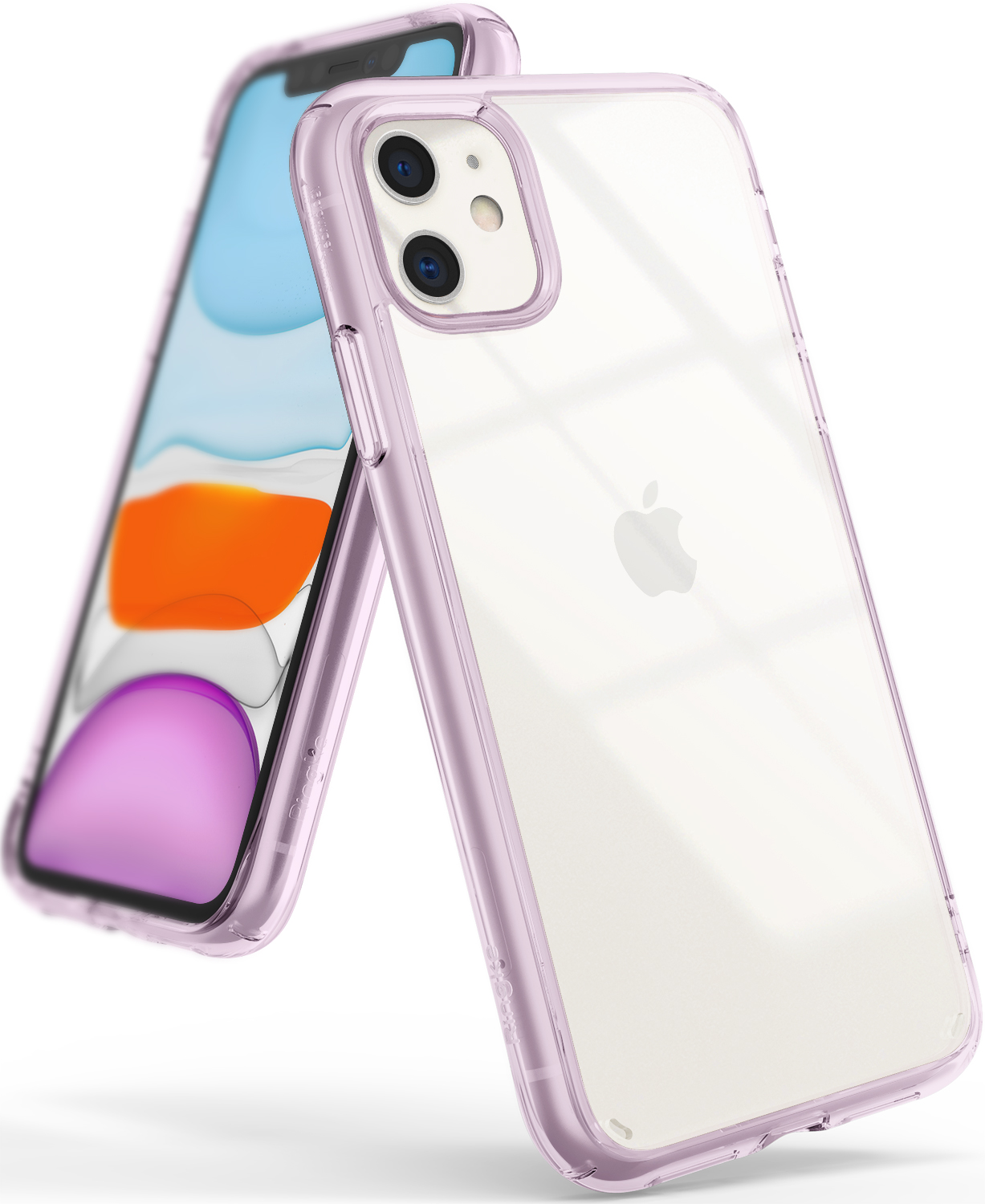 Ringke Fusion Case Compatible with iPhone 11, Transparent PC Back TPU