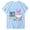 Y399#Light Blue, variant on Ichuanyi Women Happy Easter T Shirt Cute Easter Bunny Graphic Tee Easter Day Casual Tops Round Neck Short Sleeve T-Shirt