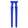 thumbnail image 4 of Jhaoyu Bas Résille Filet pour Femmes Collants Bas Cuisse Haute Bleu Royal Taille Unique, 4 of 4