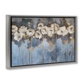 thumbnail image 3 of Stupell Industries Traditional Gold Drip Peonies Gray Floating Frame Canvas Art, 25 x 17, by LSR Design Studio, 3 of 8