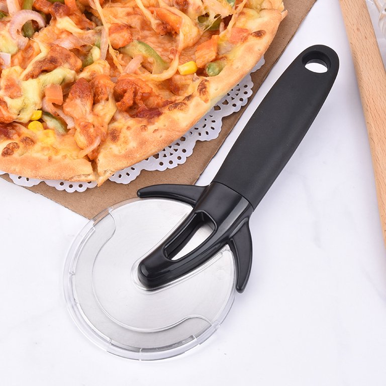 Pizza Cutter Wheel, Quality Stainless Steel Pizza Wheel, Super Sharp Pizzar  Slicer With Non Slip Handle And Protective Cove, Food Grade Kitchen Tool 