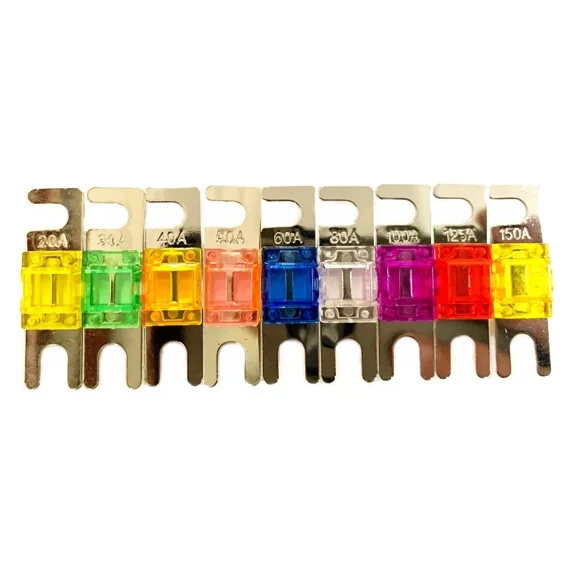 Mini Anl Fuse Multipack 20A 30A 40A 50A 60A 80A 100A 125A 150A Auto Marine Audio
