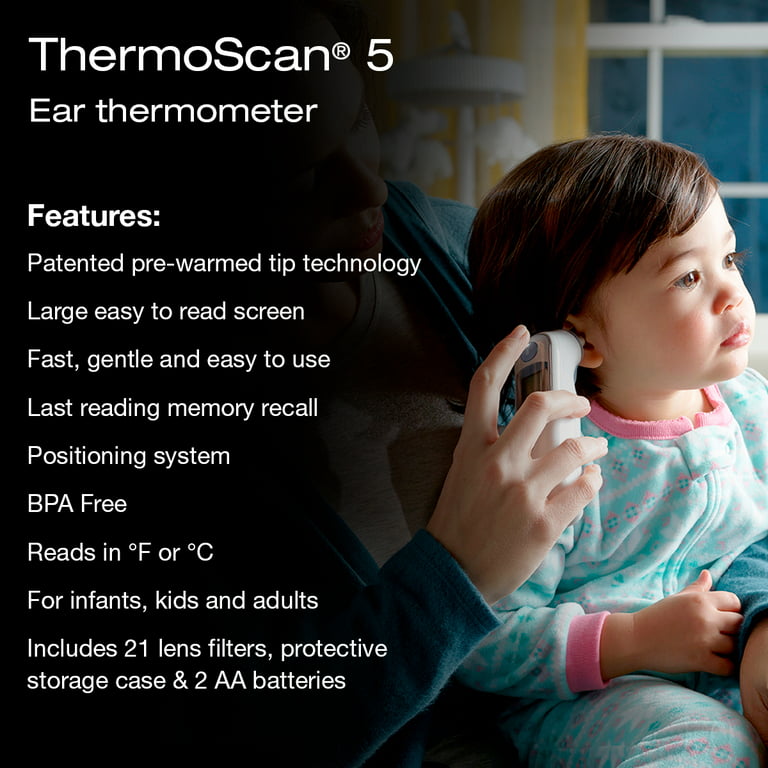 Thermomètre auriculaire Braun Thermsocan 3 - SMSP