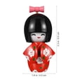 thumbnail image 3 of Muñeca japonesa Muñeca kimono japonesa Muñecas de madera Decoraciones japonesas Manualidades para el hogar Regalos japoneses, 3 of 7